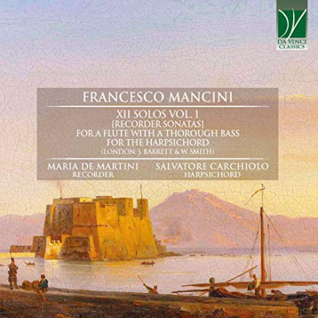 Mancini: Xii Solos Vol. 1 (Recorder Sonatas) [CD]