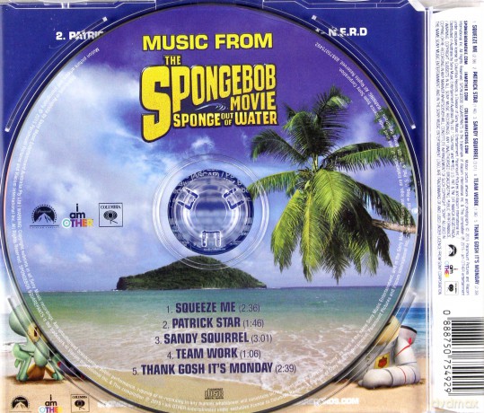 n.e.r.d. - Sponge Out of Water Ep soundtrack [CD]