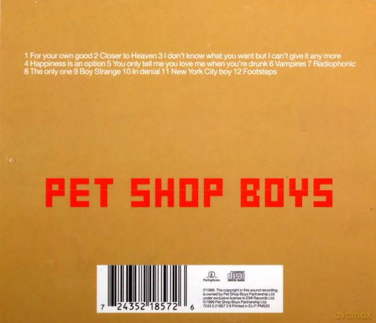 Pet Shop Boys: Nightlife [CD]