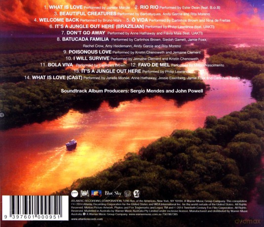 Rio 2 soundtrack [CD]