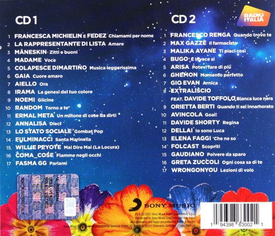 Sanremo 2021 Compilation [2CD]