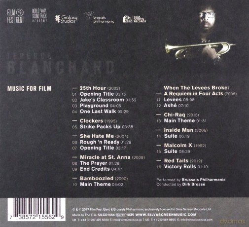 Terence Blanchard Music For Film soundtrack [CD]