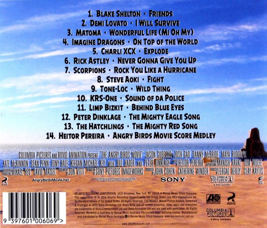 The Angry Birds Movie soundtrack [CD]