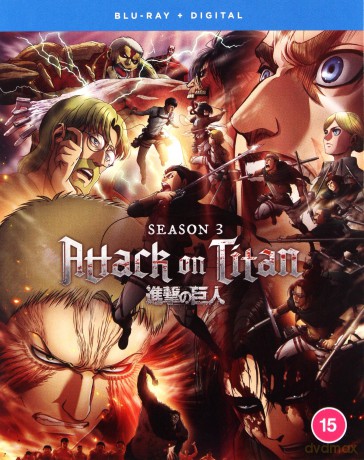 Attack On Titan - Complete Season 3 (Atak Tytanów) [4xBlu-Ray]