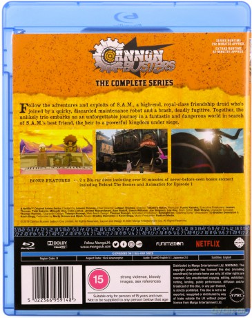 Cannon Busters - The Complete Series [Blu-Ray]