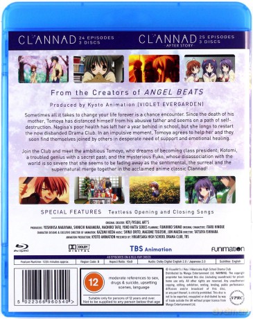 Clannad & Clannad After Story Complete Collection [6xBlu-Ray]