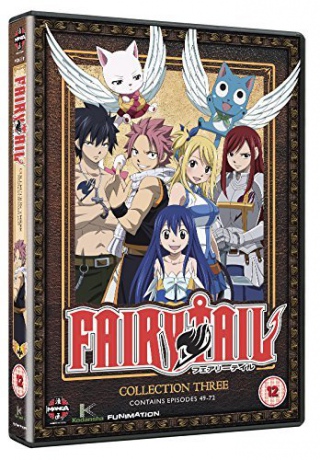 Fairy Tail Collection Three (Episodes 49-72) [4DVD]