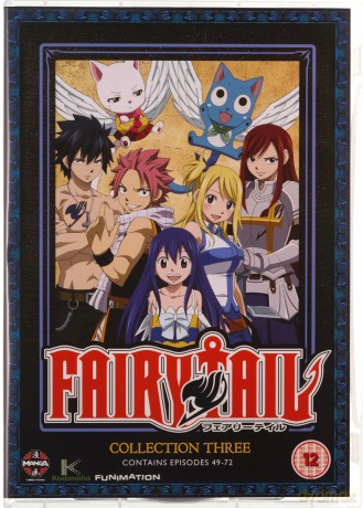 Fairy Tail Collection Three (Episodes 49-72) [4DVD]