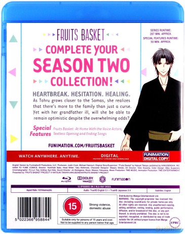 Fruits Basket Season 2 Part 2 [2xBlu-Ray]