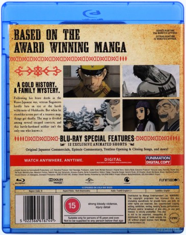 Golden Kamuy: Season 1 [2xBlu-Ray]