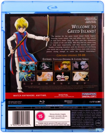 Hunter X Hunter Set 3 (Episodes 59-88) [3xBlu-Ray]