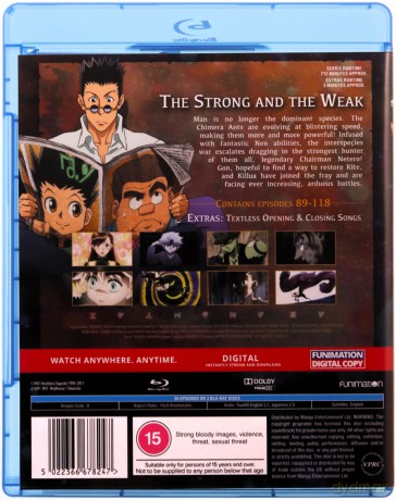 Hunter X Hunter Set 4 (Episodes 89-118) [3xBlu-Ray]