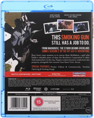 No Guns Life Season 2 (Episodes 13-24) [2xBlu-Ray]