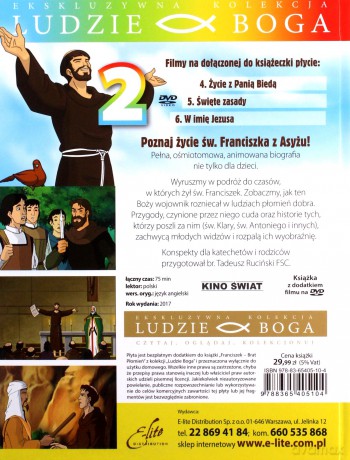 Święty Franciszek. Brat Płomień, część 2 (Ludzie Boga) (booklet) [DVD]