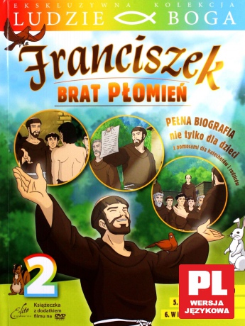 Święty Franciszek. Brat Płomień, część 2 (Ludzie Boga) (booklet) [DVD]
