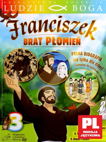 Święty Franciszek. Brat Płomień, część 3 (Ludzie Boga) (booklet) [DVD]