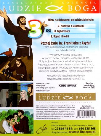 Święty Franciszek. Brat Płomień, część 3 (Ludzie Boga) (booklet) [DVD]