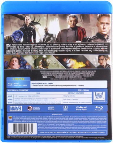 X-Men: Ostatni bastion [Blu-Ray]