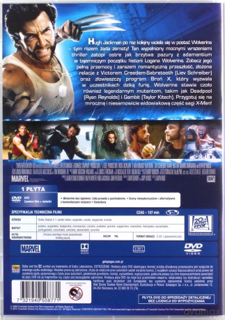 X-Men Geneza: Wolverine [DVD]