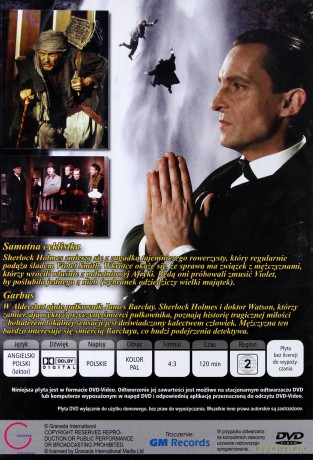 Sherlock Holmes 05: Samotna cyklistka / Garbus [DVD]