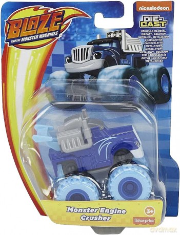 Blaze metalowy pojazd Monster Engine Crusher