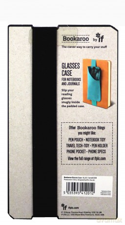 Bookaroo Glasses case Uchwyt na okulary czarny