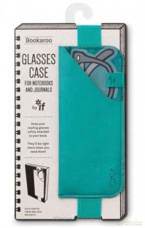 Bookaroo Glasses case Uchwyt na okulary turkusowy