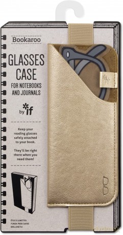 Bookaroo Glasses case Uchwyt na okulary złoty