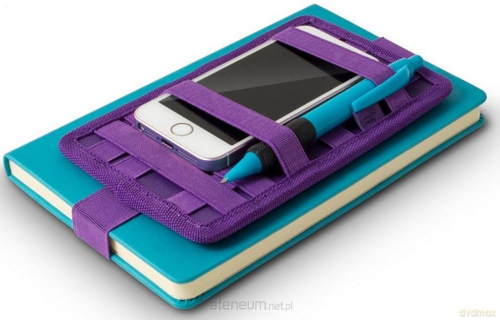 Bookaroo Notebook Tidy Organizer na notes fiolet