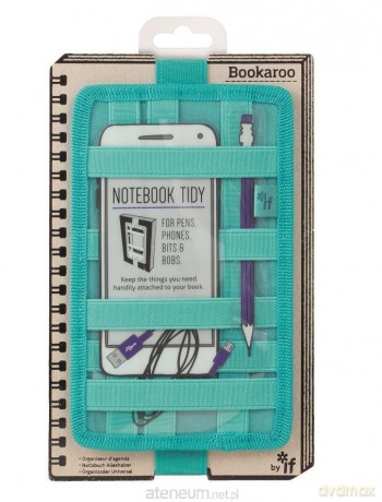 Bookaroo Notebook Tidy Organizer na notes turkus