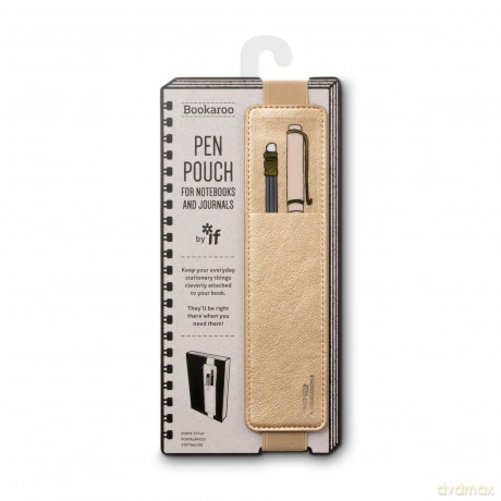Bookaroo Pen Pouch Uchwyt na długopis złoty