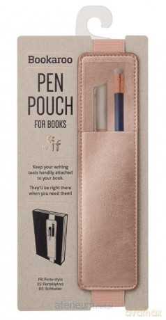 Bookaroo Pen Pouch Uchwyt na długopis złoty róż