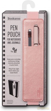 Bookaroo Pen Pouch Uchwyt na długopis złoty róż