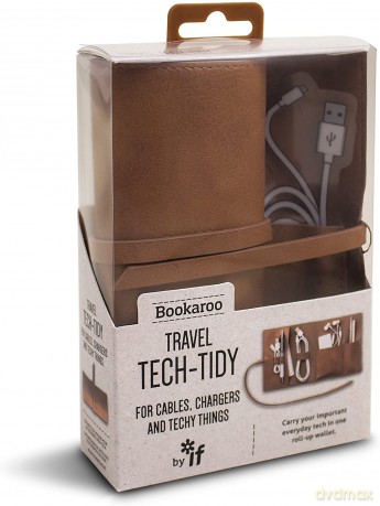 Bookaroo Travel Tech-Tidy Organizer podróżny brąz