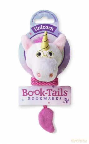 Book-Tails Jednorożec pluszowa zakładka do ksiązki