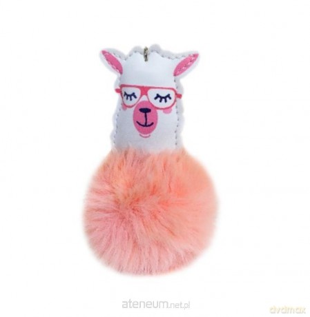 Brelok Pompon-Lama Tick Tock