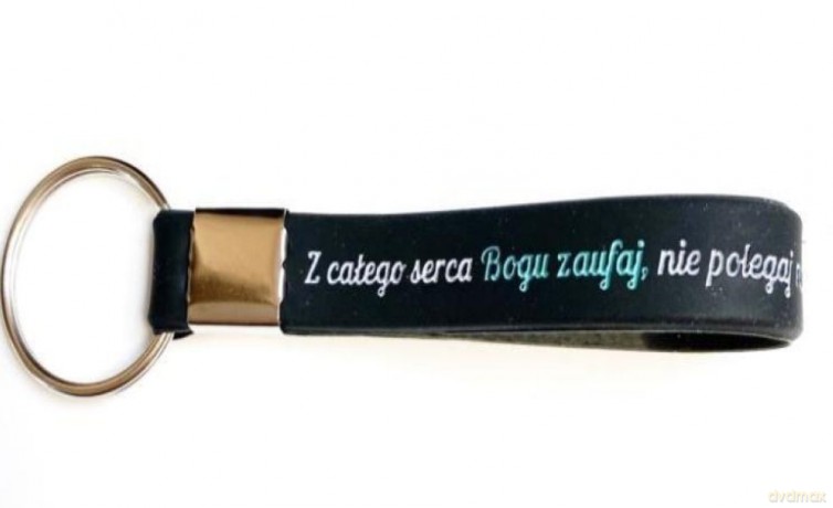 Brelok silikonowy - Z całego serca