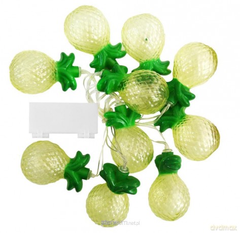 Dekoracyjne oświetlenie LED Ananas 10 szt