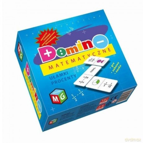 Domino Matematyczne ułamki