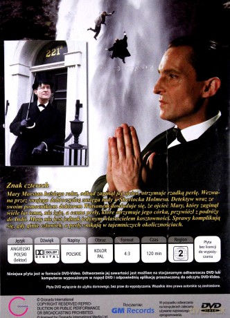 Sherlock Holmes 4: Znak czterech [DVD]