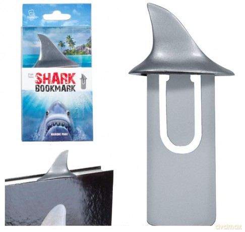 Fish Tales Shark - zakładka do ksiązki - rekin