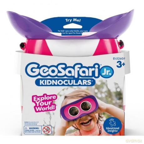 GeoSafari Jr. Lornetka dla dzieci, 2x (różowa)
