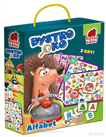 Gra z dzwonkiem Bystre oko Alfabet