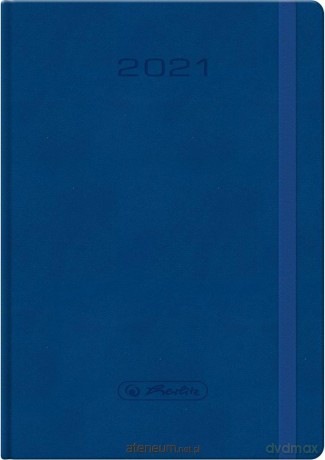 Kalendarz 2021 A5 Flex niebieski [KALENDARZ]