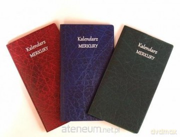 Kalendarz 2021 Kieszonkowy Merkury PCV MIX [KALENDARZ]