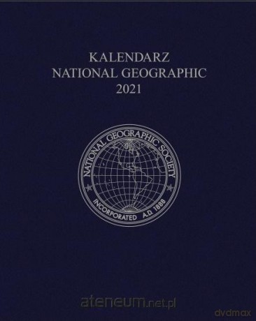 Kalendarz 2021 National Geographic Granatowy [KALENDARZ]