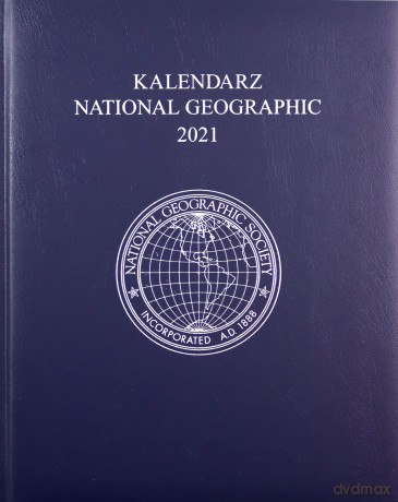 Kalendarz 2021 National Geographic Granatowy [KALENDARZ]
