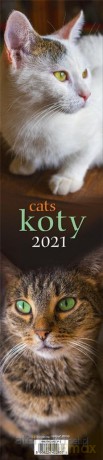 Kalendarz 2021 Paskowy - Koty PP [KALENDARZ]