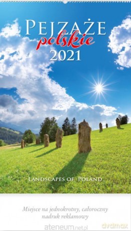 Kalendarz 2021 Reklamowy Pejzaże polskie RW1 [KALENDARZ]