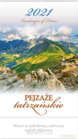 Kalendarz 2021 Reklamowy Pejzaże tatrzańskie RW5 [KALENDARZ]